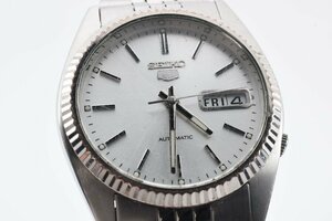 稼働品 セイコー ファイブ デイデイト 裏スケ ゴールド 7S26-0500 自動巻き メンズ 腕時計 SEIKO