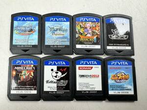 ♪【中古】PS Vita ソフト 8枚 まとめ PlayStation Vita プレイステーション ヴィータ 動作未確認 ジャンク ＠送料180円(4)