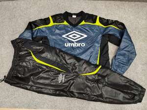 アンブロ UMBRO サッカー フットサル インシュレーションピステ ウィンドブレーカー 上下SET [サイズ: M /カラー: 写真参照]