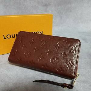 【美品】 ルイヴィトン　VUITTON　モノグラム　アンプラント　ポルトフォイユ・スクレット ロン オーブ　ラウンドファスナー長財布　M60298