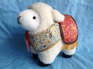 干支 人形 羊 ぬいぐるみ　龍村美術織物 未使用