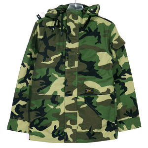 WTAPS ダブルタップス 13SS ECWCS/JACKET.NYLON. TAFFETA.TETRATEX 131GWDT-JKM02 ナイロン ジャケット 迷彩 アウター ウッドランド