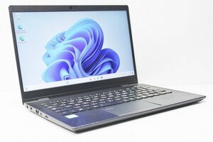 1円スタート ノートパソコン Windows11 東芝 dynabook G83 第8世代 Core i5 8250U SSD256GB メモリ8GB Windows10 カメラ 13.3インチ 薄型