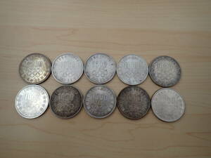 627～1151★1000円銀貨 東京オリンピック 1964年 昭和39年 記念硬貨 10枚