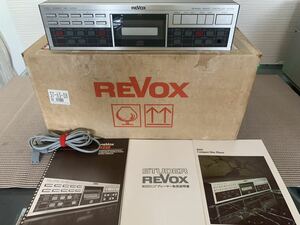 REVOX B225 CDプレーヤー 通電OK 動作品美品メンテナンス済み