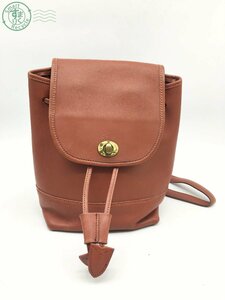 2404604232　☆ COACH コーチ 153-049 リュック レザー ブラウン オールドコーチ レディース ブランド ヴィンテージ 中古