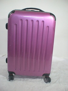 2626　ピンク TSAロック付　スーツケース　キャリケース　旅行用　ビジネストラベルバック