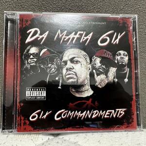 Da Mafia 6ix - 6ix Commandments / Memphis Tennessee G-Rap HipHop CD / DJ Paul Juicy J Skinny Pimp Point Blank Bone Thugs-N-Harmony