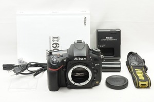 【適格請求書発行】美品 Nikon ニコン D600 ボディ デジタル一眼レフカメラ【アルプスカメラ】240301f