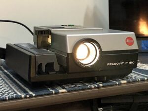 M　 ほぼ未使用　Leica ライカ PRADOVIT P150 スライド プロジェクター 高性能レンズ 映写機 動作確認済み