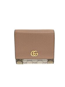 GUCCI◆3つ折り財布/-/PNK/レディース/598587-2184