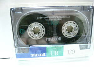 使用済み　中古　　カセットテープ　日立Maxell　ＵR1 Type1　ノーマル　120分　1本　爪あり　No627　