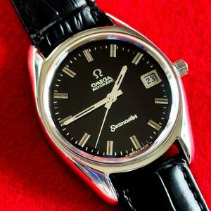送料無料！ OH済 オメガ シーマスター cal.565 OMEGA SEAMASTER 自動巻き アンティーク メンズ腕時計 1970年 昭和レトロ