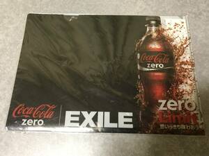 Coca-Cola zero Limit クリアファイル　EXILE ATSUSHI　エグザイル