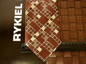 【美品のみ】限定出品！■ブランド ネクタイ■1436■ソニア リキエル【RYKIEL】