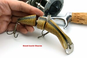 HEDDON GAME FISHER WOOD ビンテージ オールド ヘドン ルアー 検) ABU アンバサダー ZEAL 道楽 BALSA50 などウッドルアーファンにお勧め!