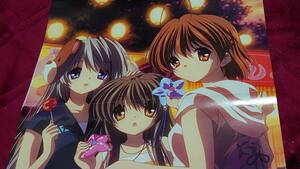 アニメ雑誌付録 両面ポスター CLANNAD／恋姫無双