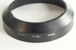 iaS★並品★NIKON HB-3 AF24-50mm F3.3-4.5D AF24-50mm F3.3-4.5 ニコン レンズフード