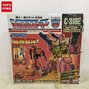 1円〜 未開封 e-HOBBY限定 タカラ トランスフォーマー C-310E ゴッドマスター ファイヤーガッツゴッドジンライ