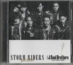 CD+DVD★三代目 J Soul Brothers from EXILE TRIBE／STORM RIDERS feat.SLASH