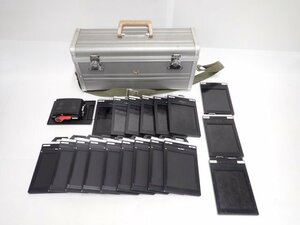 GRAFLEX 120 ロールフィルムホルダー/LISCO MARKII 9枚/Fidelity Deluxe 6枚/TOYO CUT 3枚 4x5 カットフィルムホルダー ∬ 6E35D-39