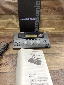 C2g Panasonic VW-EC1 ビデオエディングコントローラー ジャンク品 説明書付き 現状品