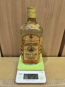 レア古酒!! 未開栓 ゴードン ドライジン オールドボトル 750ml 47度 GORDON