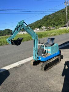 HI ミニユンボ 油圧ショベル 76X3。石川島建機（株） 動作品■直接引き取り可能■島根県から発送■