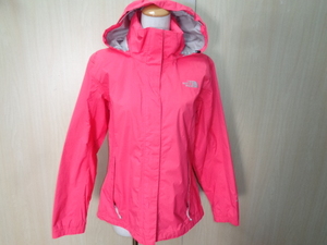 n67◆THE NORTH FACE HYVENT ナイロンマウンテンパーカー◆ザ・ノースフェイス レディース M サーモンピンク 2011s 韓国版 6C