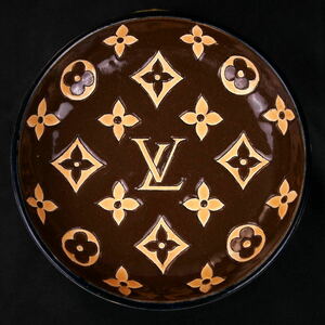 Vintage Louis Vuitton par Les EMAUX de LONGWY ヴィンテージ ルイヴィトン エモー・ドゥ・ロンウィ 皿