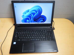 TOSHIBA B65/J i5-8350U No３