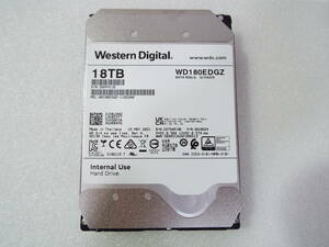 送料無料 1428時間 WD Western Digital HDD WD180EDGZ 18TB 3.5インチ SerialATA 内蔵ハードディスク ハードディスク WD180EDGZ-11B2DA0 ②