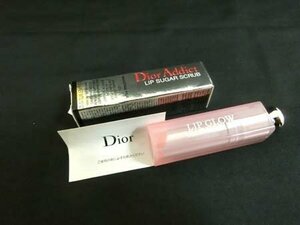 パルファンクリスチャンディオール Christian Dior アディクト スクラブ＆バーム 001 リップバーム 3.5g CD 未使用品 ■1