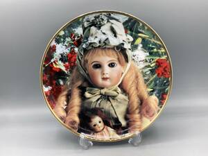 レア 美品 限定品 フランクリンミント ドール 美術館 人形 セレストの肖像画 飾り皿 絵皿 皿 ⑫ 希少 (761)