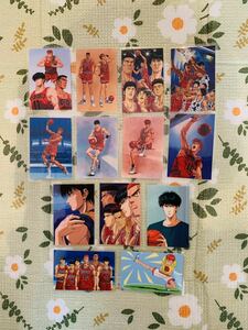 スラムダンク ラミネートカード ラミカ　13枚SLAMDUNK 当時品