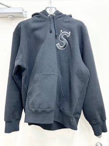 IY67797M　Supreme/シュプリーム　Sロゴ　SLogo　パーカー　黒　ブラック　現状品