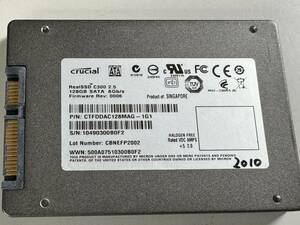 CRUCIAL SSD 128GB【動作確認済み】2010　　