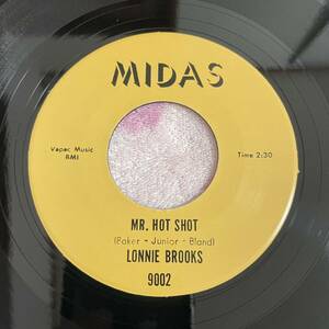 【7inch】◆即決◆中古■【LONNIE BROOKS / MR. HOT SHOT / THE POPEYE7インチ EP■MIDAS9002 rock rhythm blues jazz roots