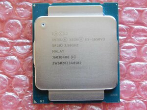 即決★本物 Intel Xeon E5-1650 V3 3.5GHz SR20J 6コア12スレ LGA2011-3 / 正規S-SPEC品 動作確認済 定形外140円発送可
