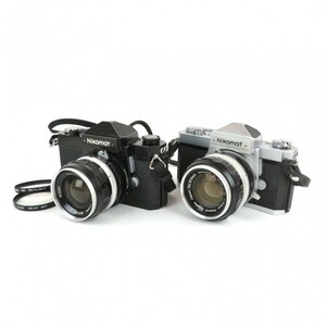 まとめ 2点 フィルムカメラ Nikon ニコン Nikomat FTN ニコマート レンズ NIKKOR-S Auto 1:2.8 f=35mm 1:1.4 f=50mm 0509-034