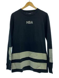 HOOD BY AIR.◆長袖Tシャツ/M/コットン/BLK