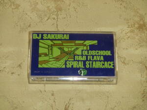 おまけ付MIXTAPEミックステープ ☆画像データ＆音源データ付☆DJ SAKURA OLD SCHOOL R&B FLAVA SPIRAL STAIRCACE ☆DJ MURO KIYO KOMORI