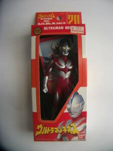 バンダイ ウルトラヒーローシリーズ20 「ウルトラマンネオス」 ソフビ人形 未使用品 1995年 当時の値札シール付き