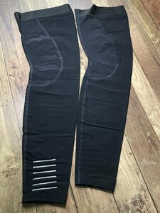 GU810 ラファ Rapha プロチーム シャドーレッグウォーマー PRO TEAM SHADOW LEG WARMERS 黒 S 裏起毛