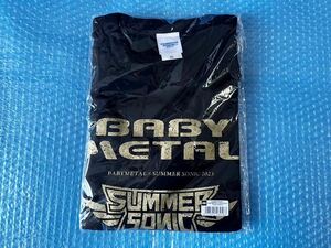 新品 [SUMMER SONIC × BABYMETAL Collaboration T-Shirt Gold XLサイズ] サマーソニック 2023 ベビメタ