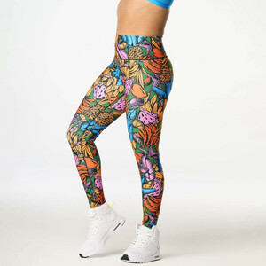 【正規品・新品】XSサイズ★ZUMBA・ズンバ★Tropics High Waisted Ankle Leggings