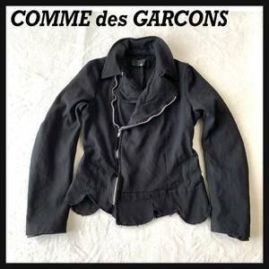 【希少】robe de chambre COMME des GARCONS ローブドシャンブル コムデギャルソン Poly fulling 縮絨 ダブルライタースRM-J005