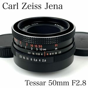 ◆Carl Zeiss Jena DDR Tessar◆ 50mm F2.8 カールツァイス イエナ テッサー ★M42マウント ドイツ オールドレンズ 標準単焦点
