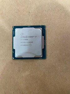 ■ジャンク品■Intel　Core i7-7700K CPU 動作未確認 C338