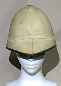 ヘルメット② イギリス軍 防暑帽 ピスヘルメット サファリヘルメット サバゲー ミリタリー WWⅡ 当時物